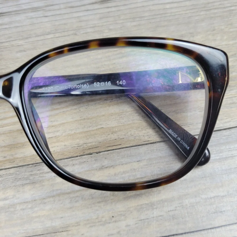 Coach Eyeglasses HC6103 5120 Dark Tortoise Butterfly Frames Only Women 52-16-140